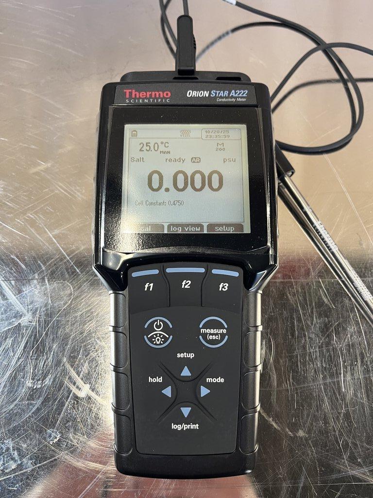 Thermo Orion Star A222 pH Meter for Lab Measurements, Good Condition